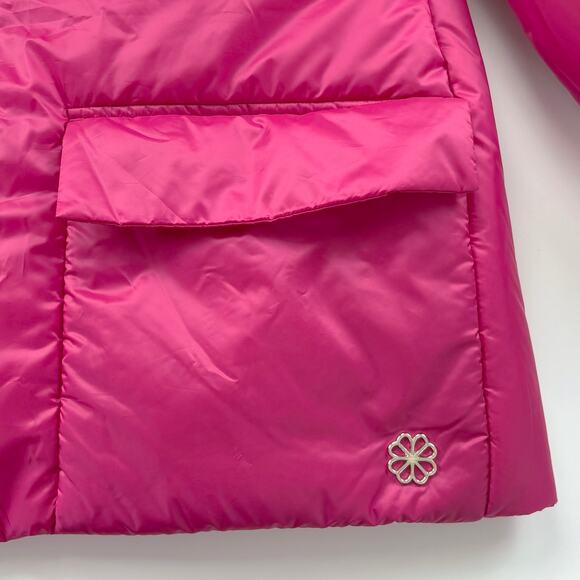 Kate Spade Fuchsia Gramercy Parka XL (No Belt) - Picture 4 of 16